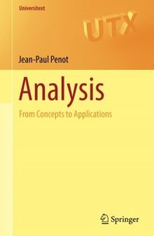 Analysis: From Concepts to Applications