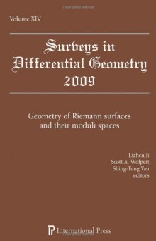 Surveys in differential geometry, Vol.14, Geometry of Riemann surfaces and their moduli spaces