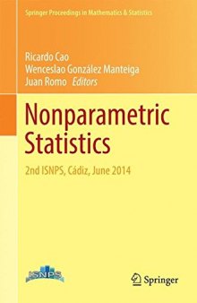 Nonparametric Statistics: 2nd ISNPS, Cádiz, June 2014