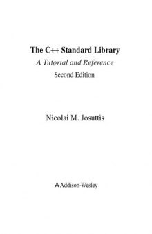 The C++ Standard Library   2nd ed.
