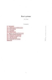 Root systems [expository notes]