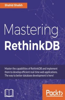 Mastering RethinkDB