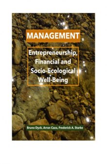 Management: Entrepreneurship, Financial and Socio-Ecological Well-Being.
