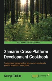 Xamarin Cross Platform Development Cookbook