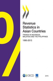 Revenue Statistics in Asian Countries 2015 : Trends in Indonesia, Malaysia and the Philippines.