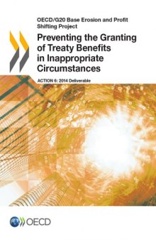 Preventing the granting of treaty benefits in inappropriate circumstances