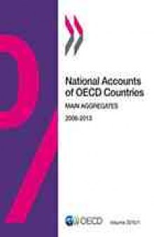 National Accounts of OECD Countries: Volume 1: Main Aggregates : 2015/1.