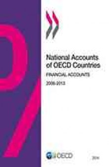 National ccounts of OECD countries, financial accounts 2014.