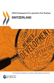 OECD development co-operation peer reviews Switzerland 2013