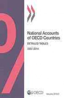 National Accounts of Oecd Countries 2015 Detailed Tables.