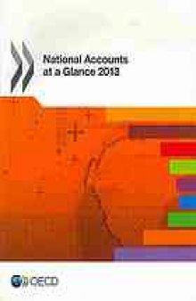 National accounts at a glance 2013