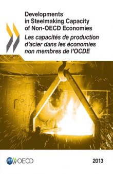 Developments in Steelmaking Capacity of Non-OECD Economies 2013.