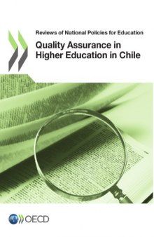 Reviews of National Policies for Education: Quality Assurance in Higher Education in Chile 2013