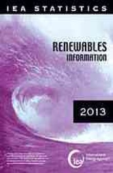 Renewables Information 2013.