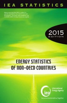 Energy statistics of non-OECD countries.