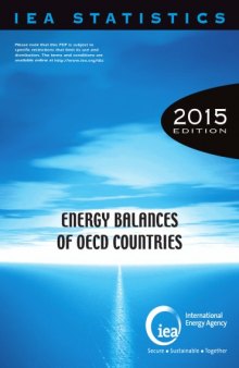 Energy balances of OECD countries