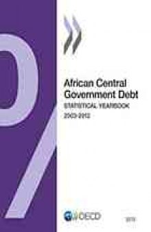African central government debt. 2003-2012 : statistical yearbook.
