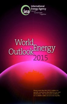 World Energy Outlook 2015.