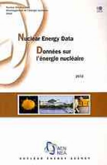 Nuclear energy data 2010 = Donneés sur l’énergie nucléaire 2010.