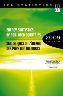 Energy Statistics of Non-OECD Countries 2009 : 2006-2007.