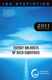 Energy Balances of OECD Countries 2011.