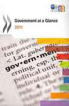 Government at a glance 2011.