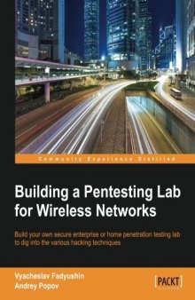 Building a Pentesting Lab for Wireless Networks