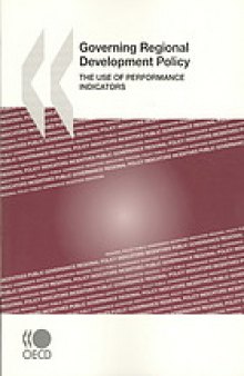 Governing regional development policy : the use of performance indicators