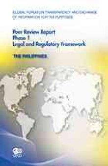 Global Forum on Transparency and Exchange of Information for Tax Purposes : Peer Reviews.