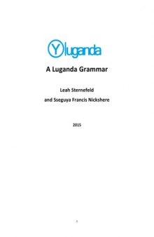 A Luganda Grammar