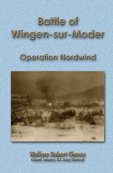 Battle of Wingen-sur-Moder  Operation Nordwind