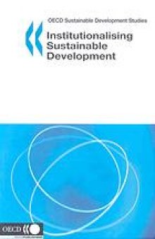 Institutionalising sustainable development.