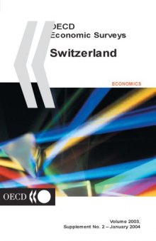 OECD Economic Surveys - Switzerland Volume 2003 Supplement 2.