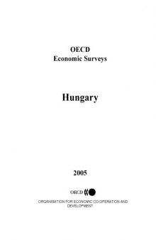 OECD economic surveys : Hungary.