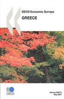 Oecd Economic Surveys : Greece - Volume 2007 Issue 5.