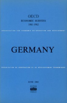 Oecd Economic Surveys : Germany 1981-1982.