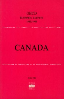 Oecd Economic Surveys : Canada 1985-1986.