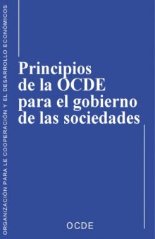 Principios de la OCDE para el gobierno de las sociedades.