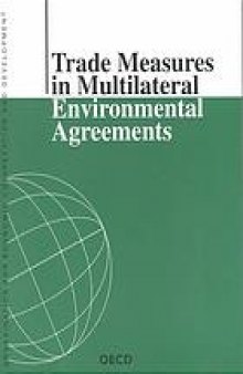 Trade measures in multilateral environmental agreements