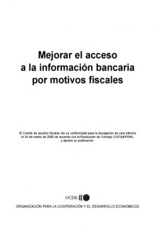 Mejorar el acceso a la información bancaria por motivos fiscales