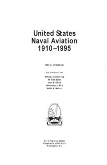 United States Naval Aviation 1910-1995 (Appendices)