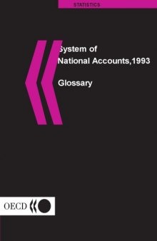 System of national accounts, 1993 : Glossary