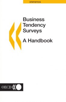 Business tendency surveys : a handbook.