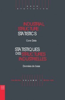 Industrial structure statistics : 1998 ed