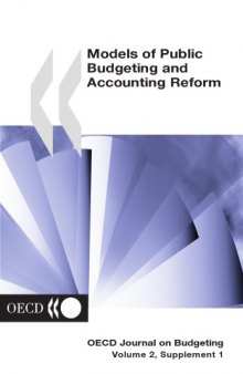 Models of Public Budgeting and Accounting Reform, Volume 2 Supplement 1.