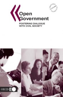 Open government : fostering dialogue with civil society