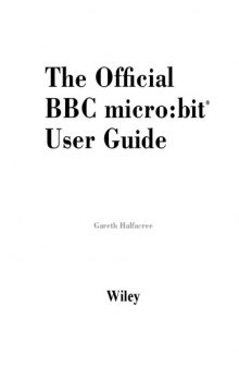 The Official BBC micro:bit User Guide