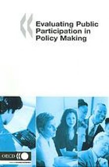 Evaluation public participation on policy making