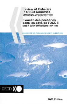 Review of Fisheries in OECD Countries 2000 : Statistical Update.