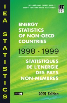 Energy Statistics of Non-OECD Countries 2001
